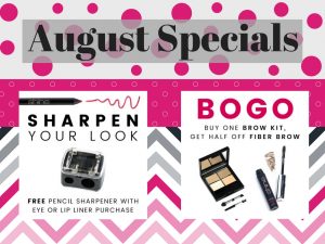 Shine Cosmetics August Specials