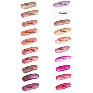 Shine Cosmetics Lip Gloss Color Swatches