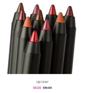 Shine Cosmetics Lip liner Memorial Day Sale 2020