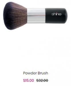 Shine Cosmetics Poweder Brush Memorial Day Sale 2020