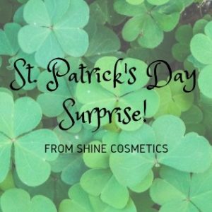 St. Patrick's Day Surprise from Shine Cosmetics 04