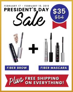Shine Cosmetic's Presidents Day Sale